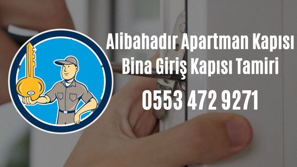 Alibahadır Apartman Kapısı Bina Giriş Kapısı Tamiri