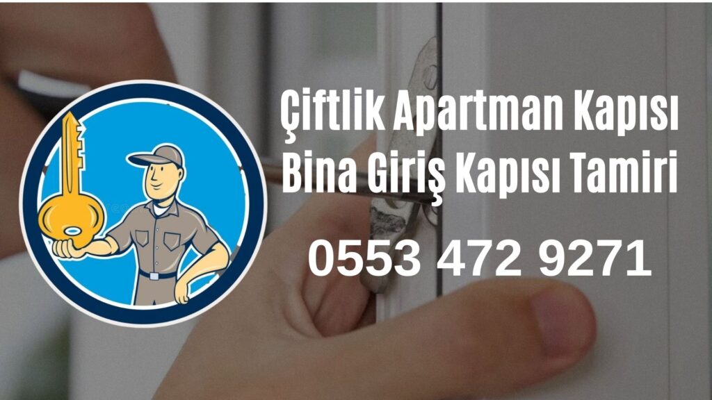 Çiftlik Apartman Kapısı Bina Giriş Kapısı Tamiri