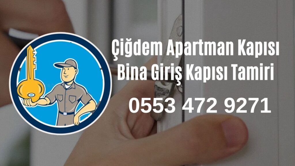 Çiğdem Apartman Kapısı Bina Giriş Kapısı Tamiri