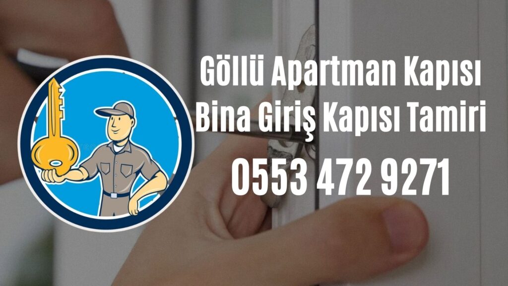 Göllü Apartman Kapısı Bina Giriş Kapısı Tamiri