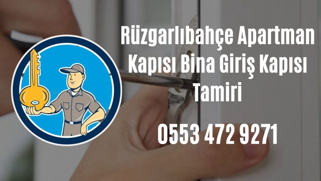 Rüzgarlıbahçe Apartman Kapısı Bina Giriş Kapısı Tamiri